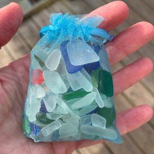 Bag of Sea Glass Multi Colored